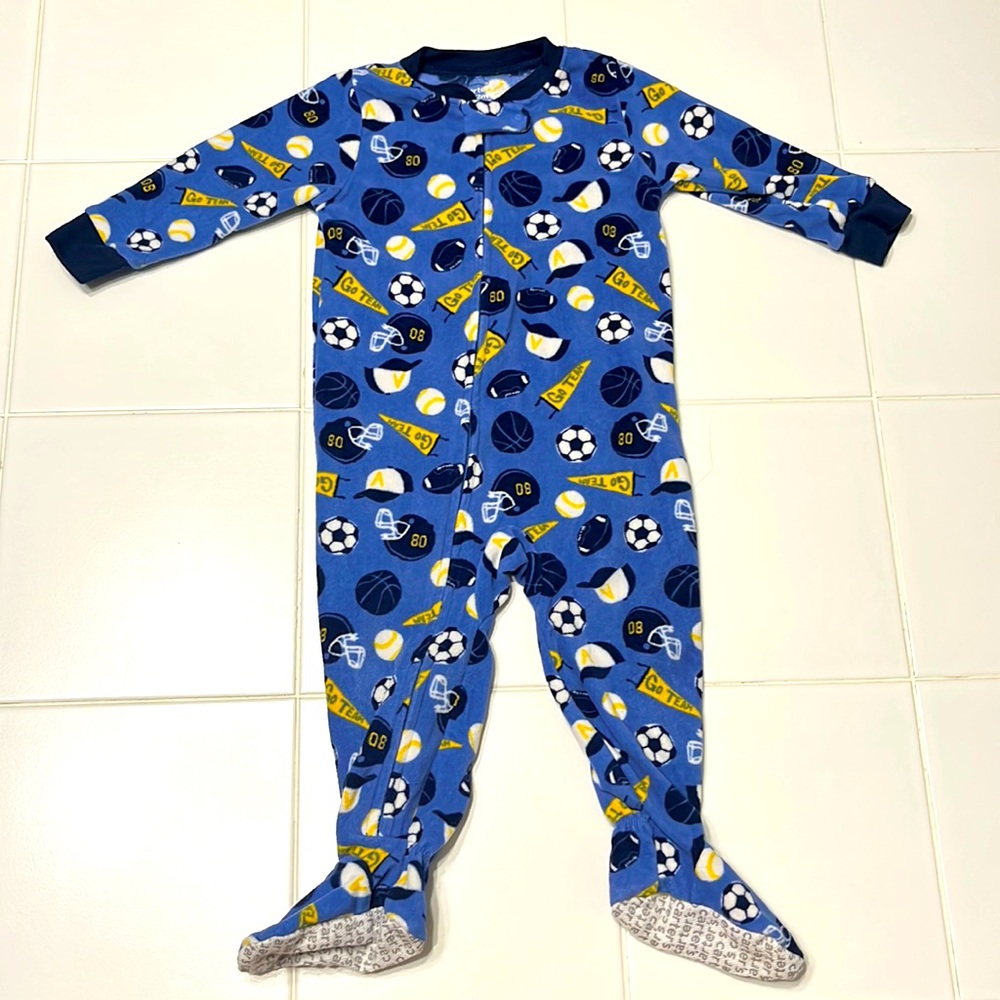 Carter’s, 12 month, go team, sleeper
